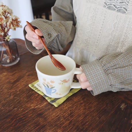 マグカップ“アヒルとガーデニング”/Mug "Ducks and Gardening"
