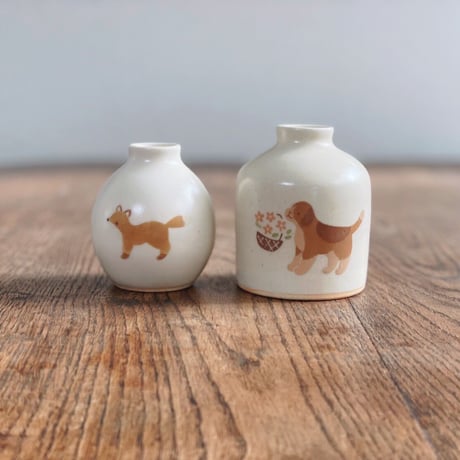 小さい動物壺/small animal pot