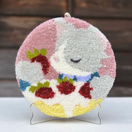 紐付きポットマットNo.17〜No.21/Pot mat with string