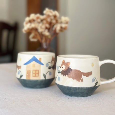 マグカップ”オオカミ”/Mug "Wolf"