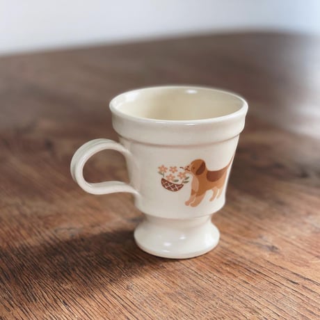 ビーグルのマグカップ/beagle mug