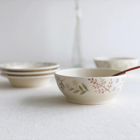 お花いろいろボウル/Various flower bowls