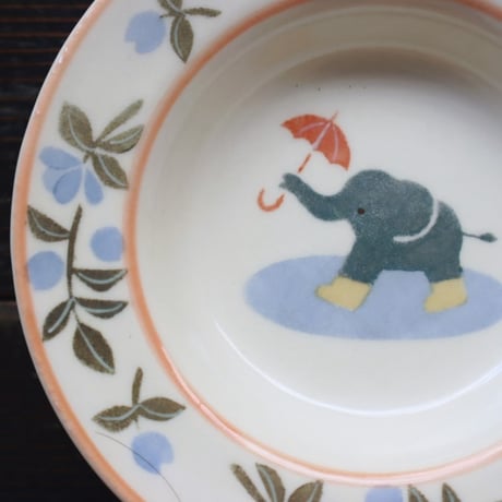 リムボウル“雨上がりのお散歩”/Rim Bowl "A Walk After the Rain"