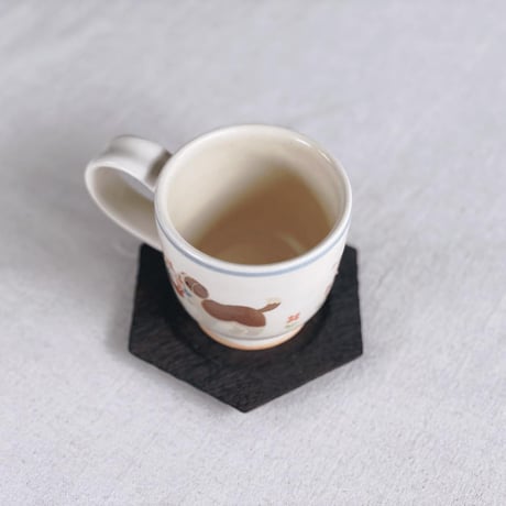 セントバーナードのマグカップ/saint bernard mug