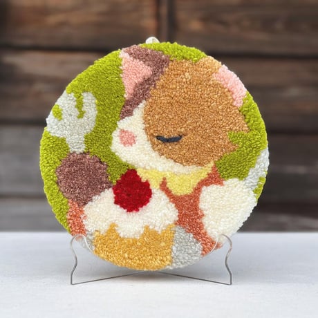 紐付きポットマットNo.22〜No.26/Pot mat with string