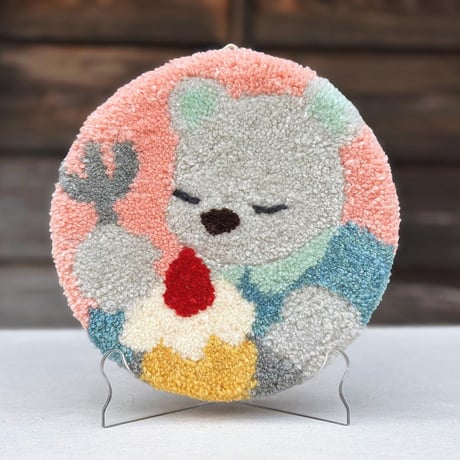 紐付きポットマットNo.22〜No.26/Pot mat with string