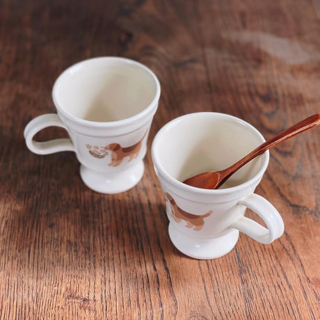 ビーグルのマグカップ/beagle mug
