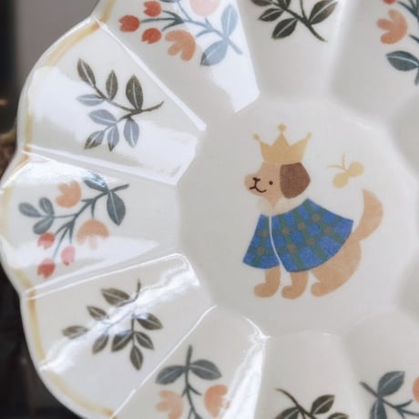 シェルプレート“イヌの王様”/Shell Plate "King of Dogs"