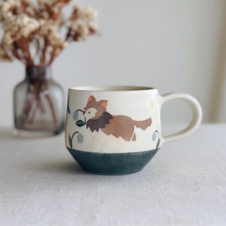 マグカップ”オオカミ”/Mug "Wolf"