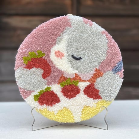 紐付きポットマットNo.17〜No.21/Pot mat with string