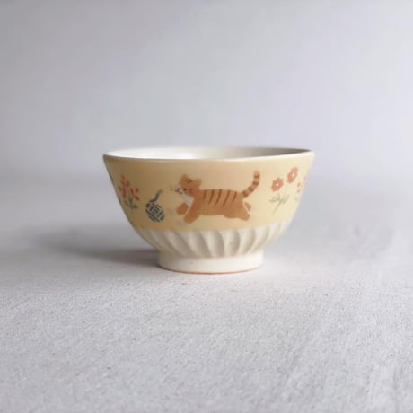 ねこのお茶碗/cat bowl