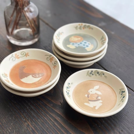 動物小皿いろいろ/Various small animal plates