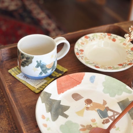 マグカップ“星の夜と馬”/Mug "Starry night and horse"