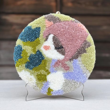 壁かけポットマットNo.1〜No.6/Pot mat with string