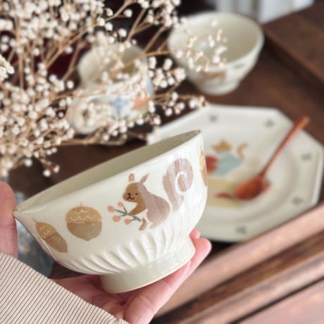 しのぎお茶碗/Shinogi bowl