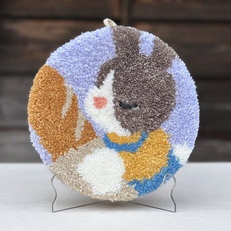 紐付きポットマットNo.12〜No.16/Pot mat with string