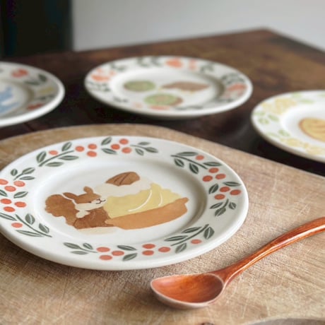 小皿“どうぶついろいろ”/Small plate "Various Animals"