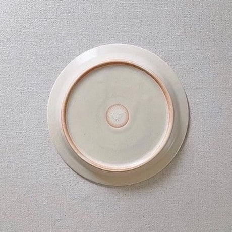 花束のリム皿　6寸/Bouquet rim plate