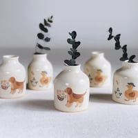 動物のミニ花瓶/animal mini vase