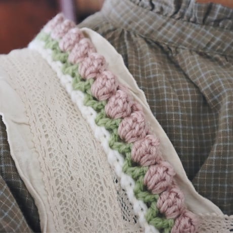 チューリップのスマホスショルダーストラップ/Tulip smartphone shoulder strap