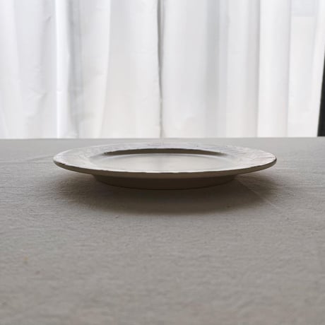 バラのリム皿　6寸/Rose rim dish(s-size)