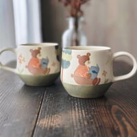 くまのマグカップ/Bear mug