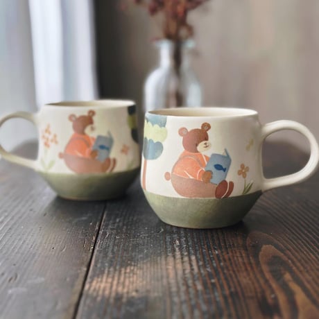 くまのマグカップ/Bear mug
