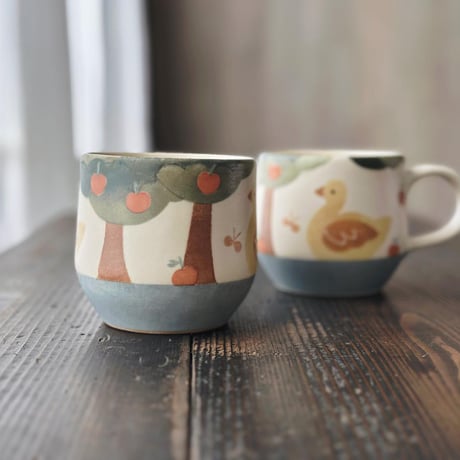 アヒルのマグカップ/Duck mug
