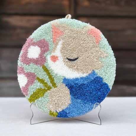壁かけポットマットNo.1〜No.6/Pot mat with string