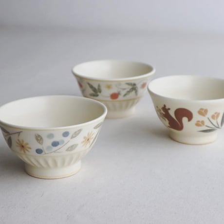 イチゴ・ブルーベリーお茶碗/Various bowls