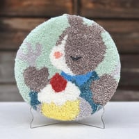 紐付きポットマットNo.22〜No.26/Pot mat with string