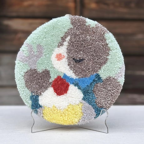 紐付きポットマットNo.22〜No.26/Pot mat with string