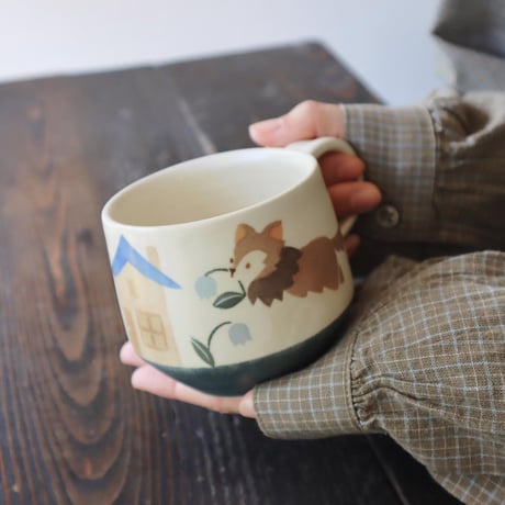 マグカップ”オオカミ”/Mug "Wolf"