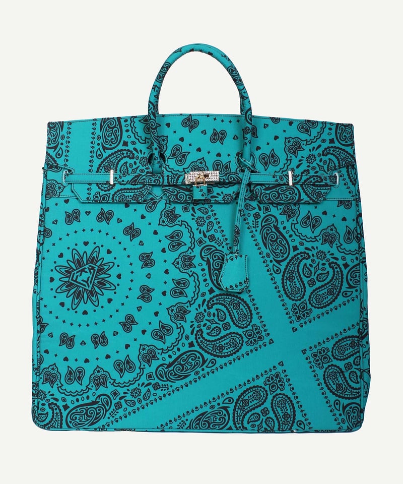 Paisley travel bag - green - | FKYB OFFICIAL STORE