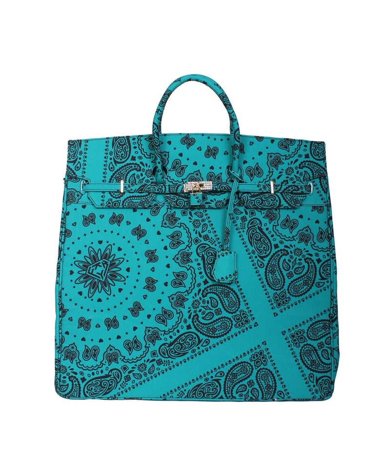 Paisley travel bag - green - | FKYB OFFICIAL STORE