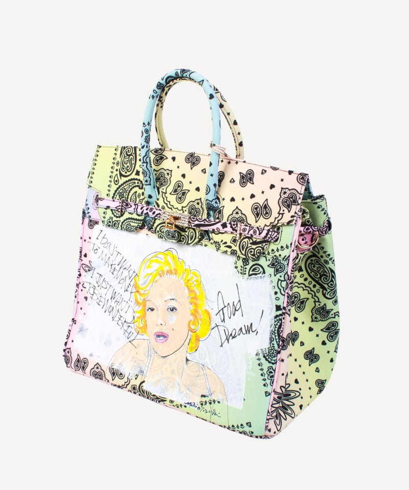 ONEMADE ワンメイド1点物 東京クラッシック限定品ハンドペイント バッグ ONEMADE ワンメイド1点物 東京クラッシック限定品ハンドペイント