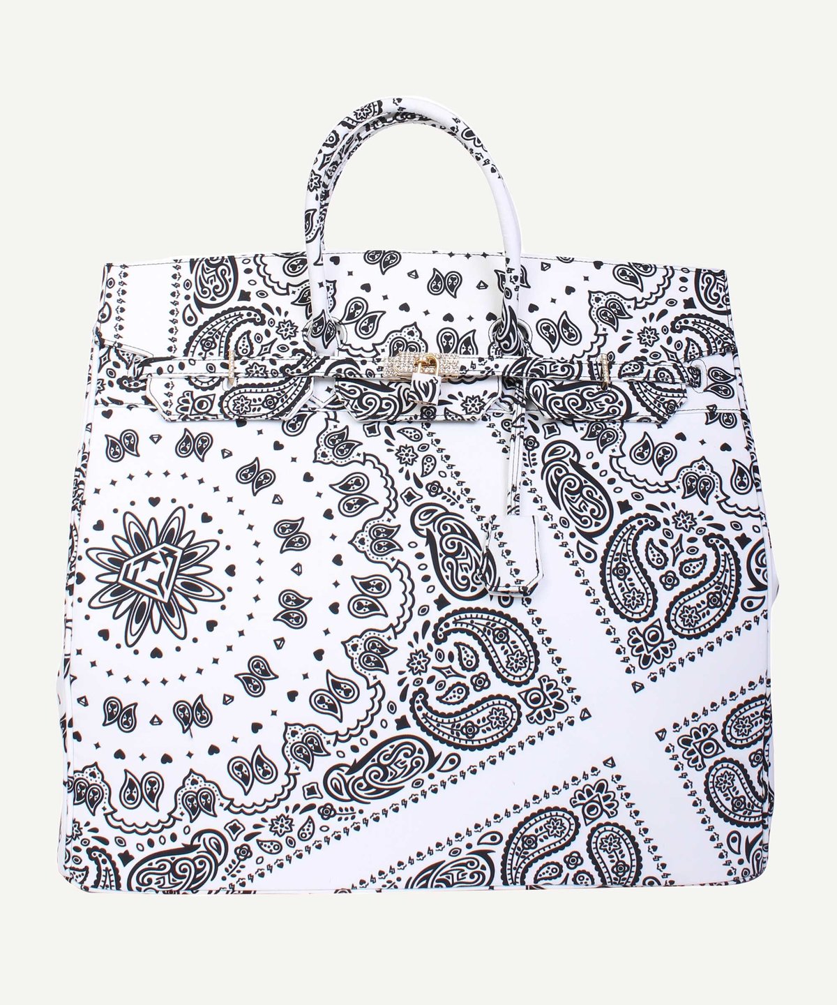 Paisley travel bag - white - | FKYB OFFICIAL STORE