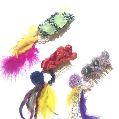 【オーダー】POMPOMかんざしセット