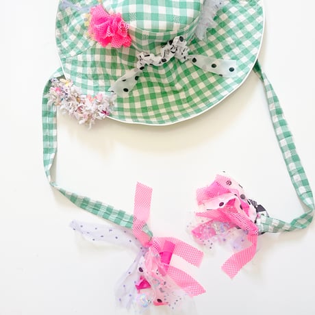 うさこ様 売約済 marinco maringo リボンキャップ フリル うさこ様