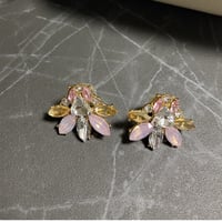 ピンクエレガント　ピアス