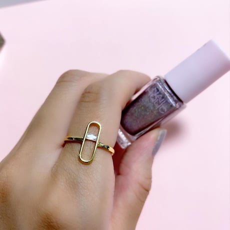 ジオメトリックリング💍