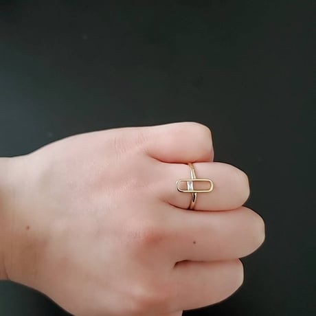 ジオメトリックリング💍