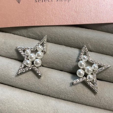スターパール　ピアス🌟