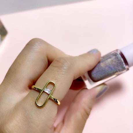 ジオメトリックリング💍