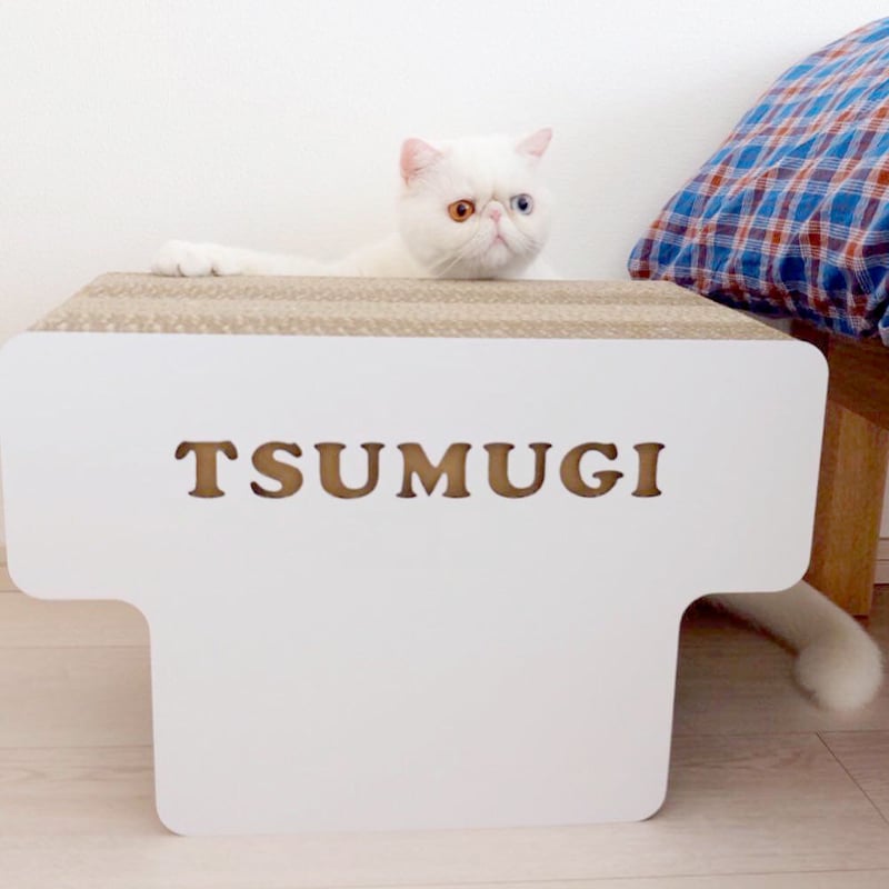 P/Q/R/S/T】お名前が入れられる！アルファベット型の猫の爪とぎ