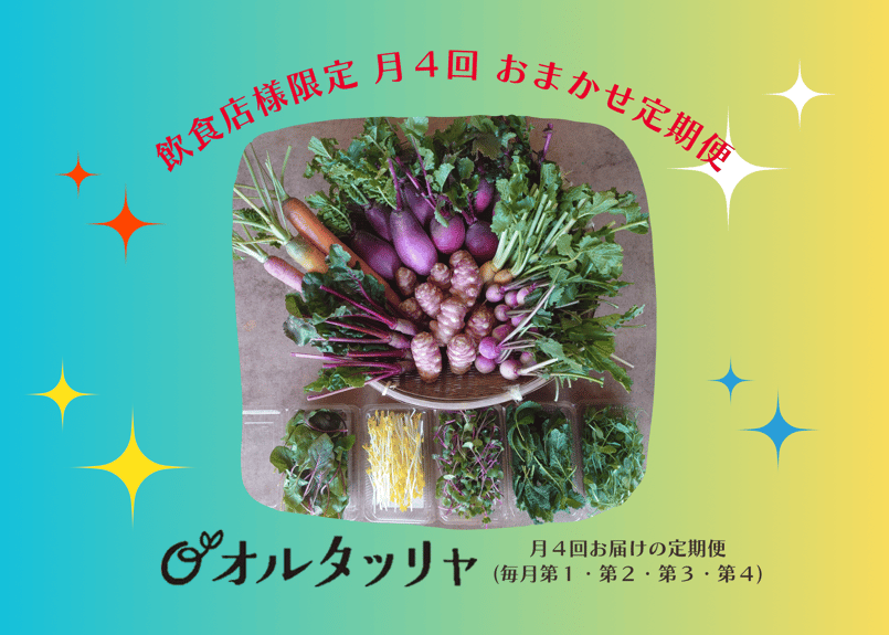飲食店様限定 月4回 おまかせ定期便』 ☆ 10品以上＋ちょっぴりおまけ