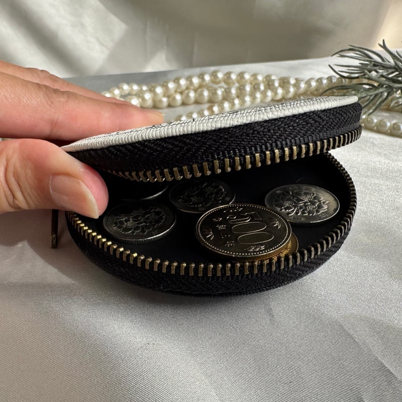 フトマニ双龍クロス 発送まで1~2ヵ月】護符♡丸財布♡神性双龍体文字【双龍体文字