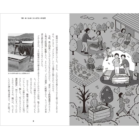 がんばらないコンポスト生活　「暮らしの縁側」シリーズ　／　服部雄一郎　【877】