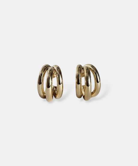TRIPLE HOOP EARRINGS