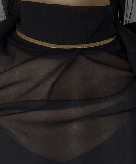 Wide Snake Chain Necklace